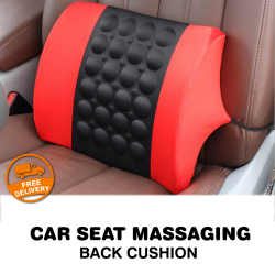 Gold Star Car Seat Massaging Back Cushion, BC6657